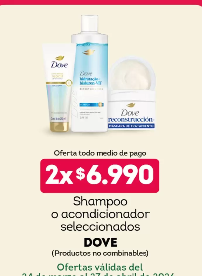 Dove - Shampoo O Acondicionador Seleccionados