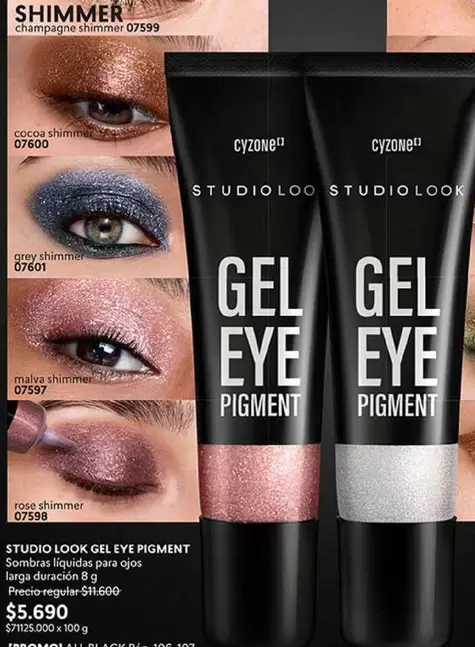 Cyzone - Studio Look Gel Eye Pigment