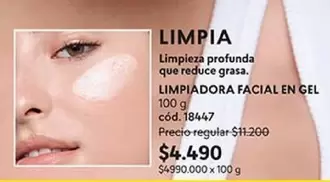Limpiadora Facial En Gel