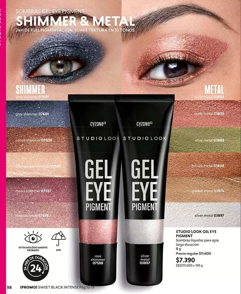 Metal - Gel Eye Flush