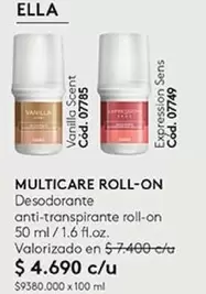 Multicare - Roll-On Desodorante Anti-transpirante Roll-On