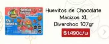Huevitos De Chocolate Xl Diverchoc