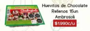 Ambrosoli - Huevitos De Chocolate Rellenos