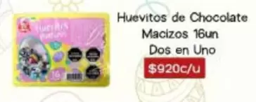 Uno - Huevitos De Chocolate