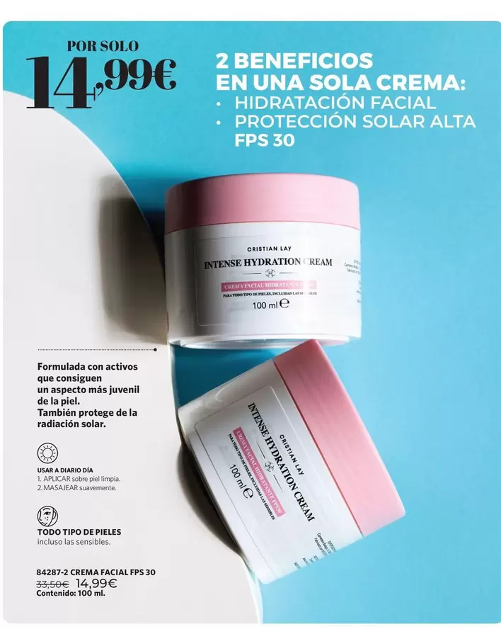 Cristian Lay - 2 Beneficios En Una Sola Crema