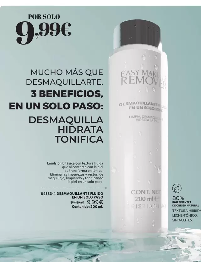 Up - Desmaquillante Hidrata Tonifica