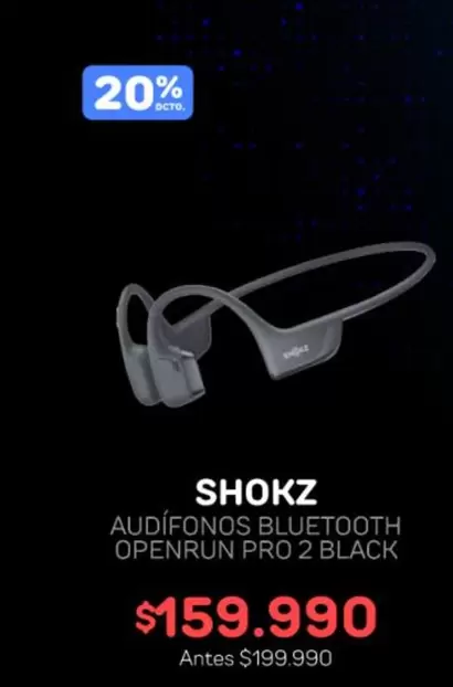 Audifonos Bluetooth Openrun Pro 2 Black