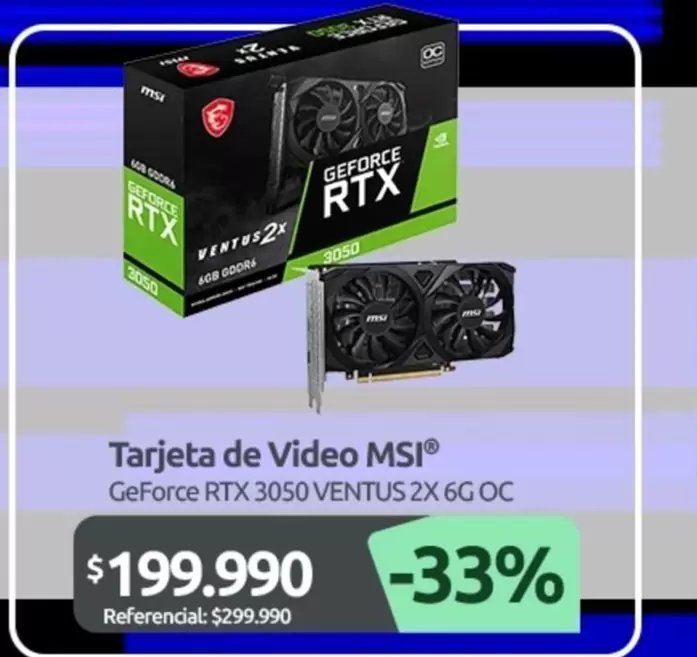 MSI - Tarjeta De Video Msi