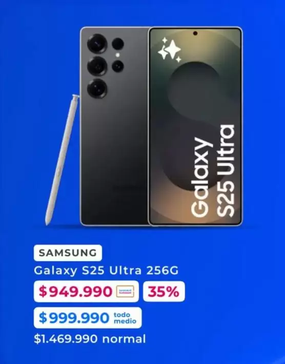 Samsung - Galaxy S25 Ultra 256g