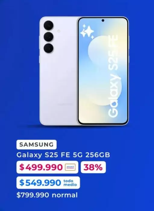 Samsung - Galaxy S25 FE 5G 256GB