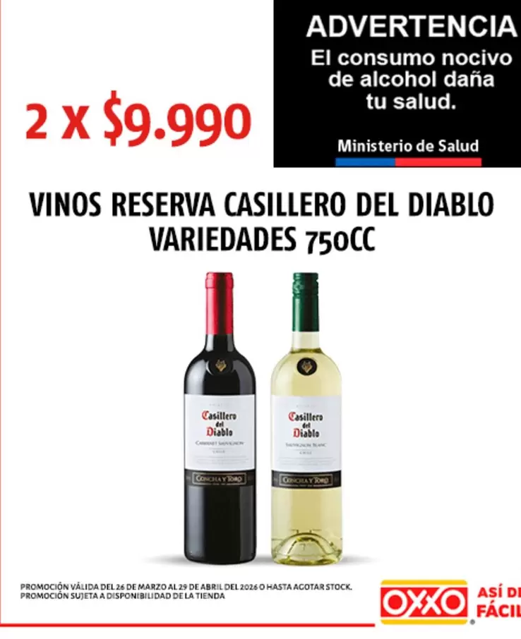 Casillero del Diablo - Vinos Reserva