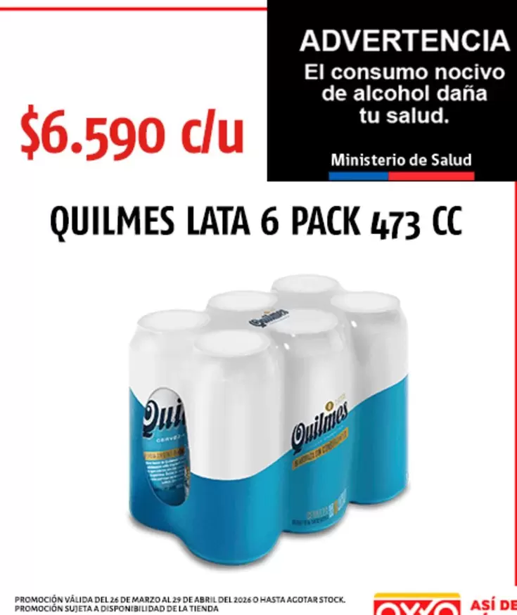 Quilmes - Lata 6 Pack 473 Cc