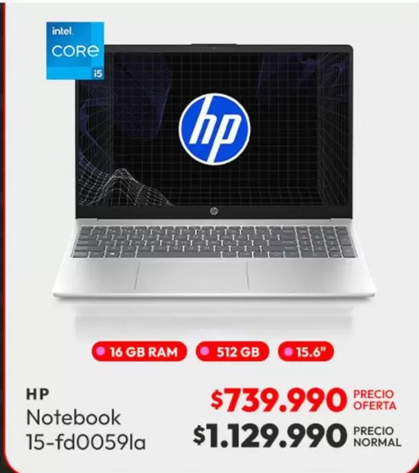 HP - Notebook 15-Fd0059la