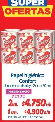 Confort - Papel Higiénico