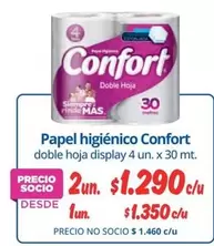 Confort - Papel Higiénico