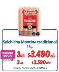 Montina - Salchicha Tradicional