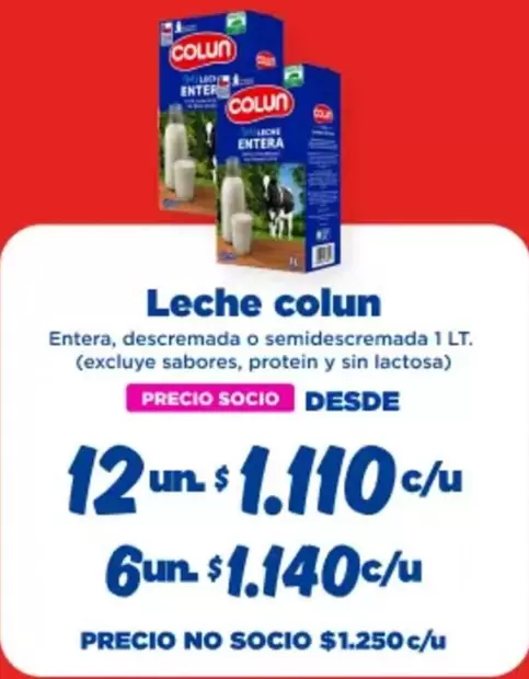 Colun - Leche