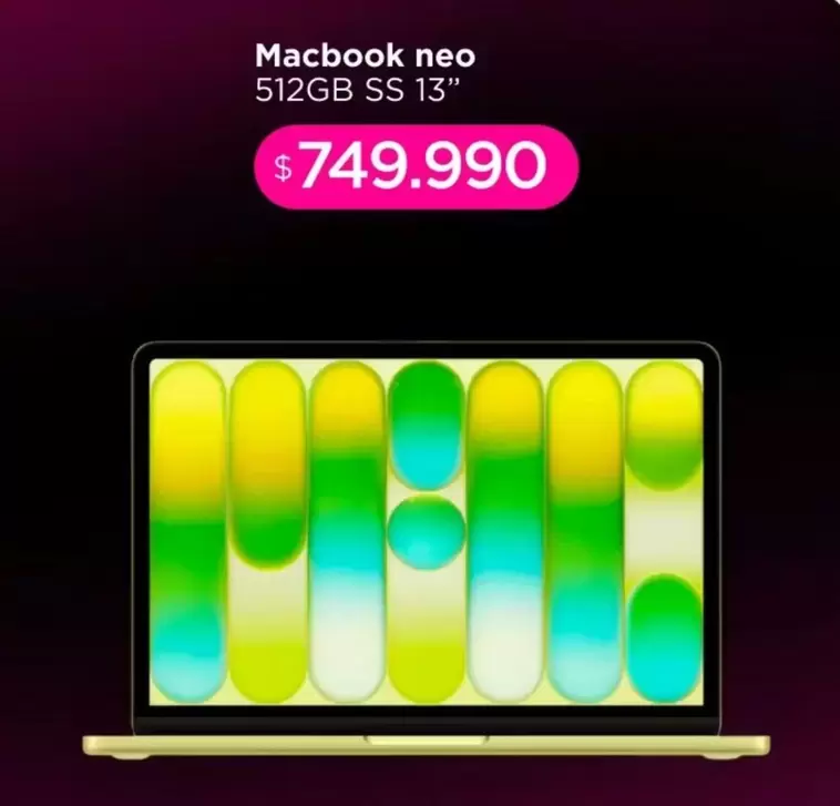 Macbook Neo 512gb Ss 13"