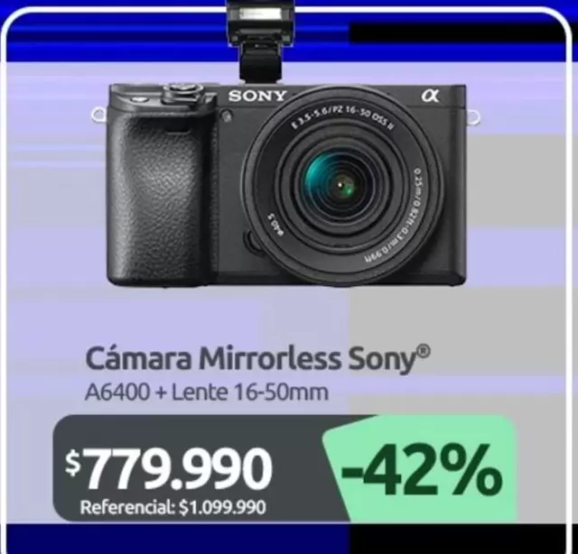 SONY - Cámara Mirrorless