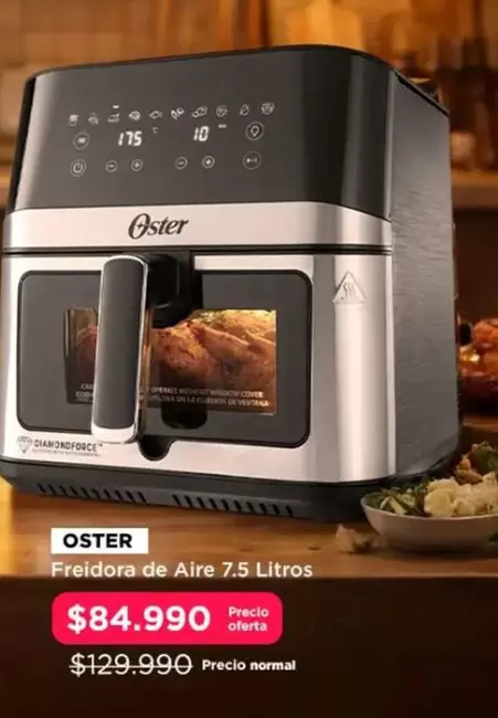 Oster - Freidora De Aire 7.5 Litros
