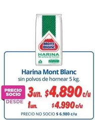 Mont Blanc - Harina Blanc