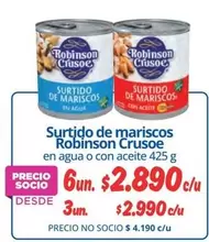 Robinson Crusoe - Surtido De Mariscos