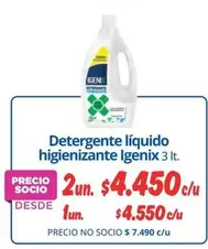 Igenix - Detergente Líquido Higienizante