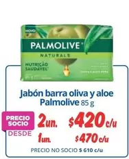 Palmolive - Jabón Barra Oliva Y Aloe