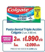 Colgate - Pasta Dental Triple Accion