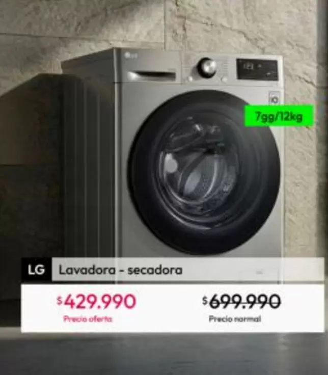 LG - Lavadora-secadora
