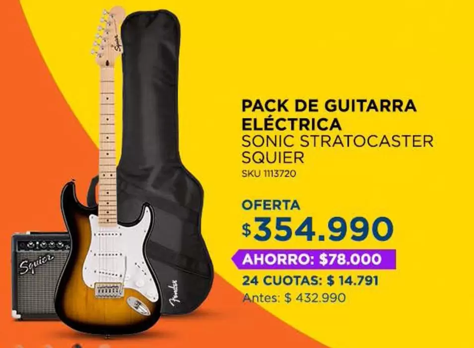 Fender - Pack De Guitarra Eléctrica