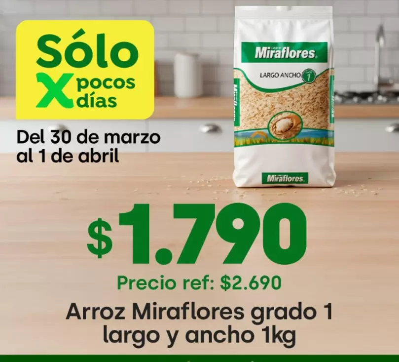 Miraflores - Arroz Grado 1 Largo Y Ancho