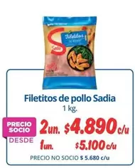 Sadia - Filetitos De Pollo