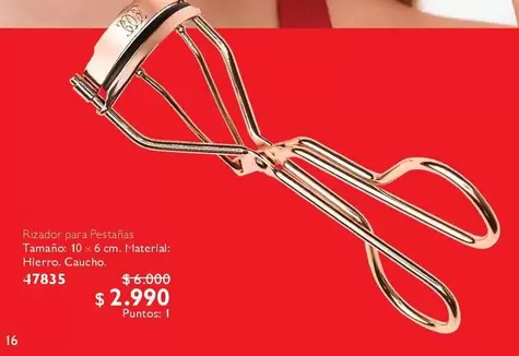 Rizador Para Pestañas Tamanico