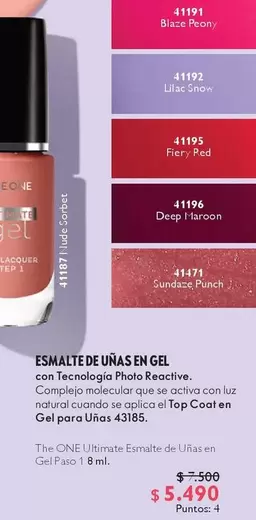 Esmalte De Unas En Gel