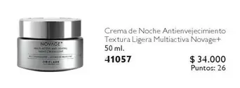 Novage - Crema De Noche Antienvejecimiento Textura Ligera Multiactiva +
