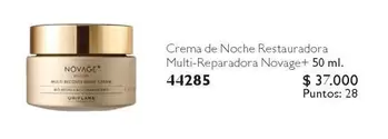 Novage - Crema De Noche Restaurantora Multi-reparadora + 50 Ml. 44285