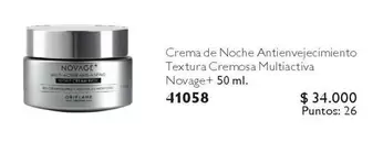 Novage - Crema De Noche Antienvejecimiento Textura Cremosa Multiactiva