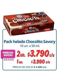 Savory - Pack Helado Chocolito