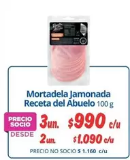 Abuelo - Mortadela Jamonada Receta Del