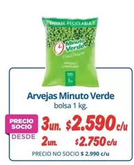 Minuto Verde - Arvejas