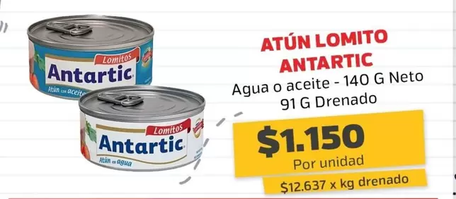 Antartic - Atun Lomito