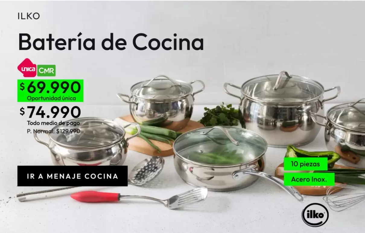 Ilko - Bateria De Cocina