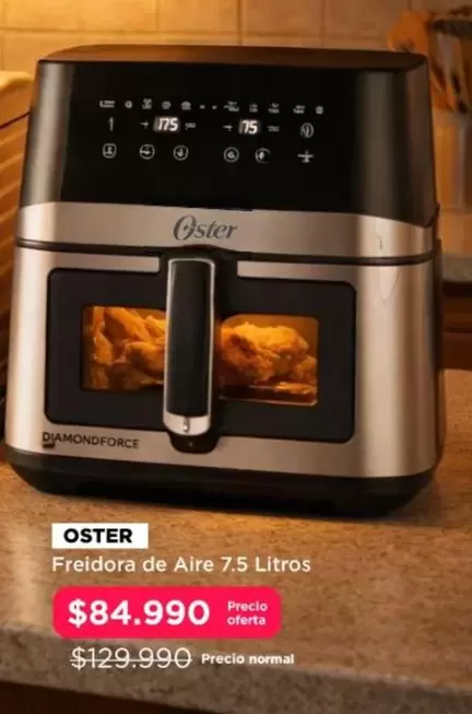Oster - Freidora De Aire 7.5 Litros