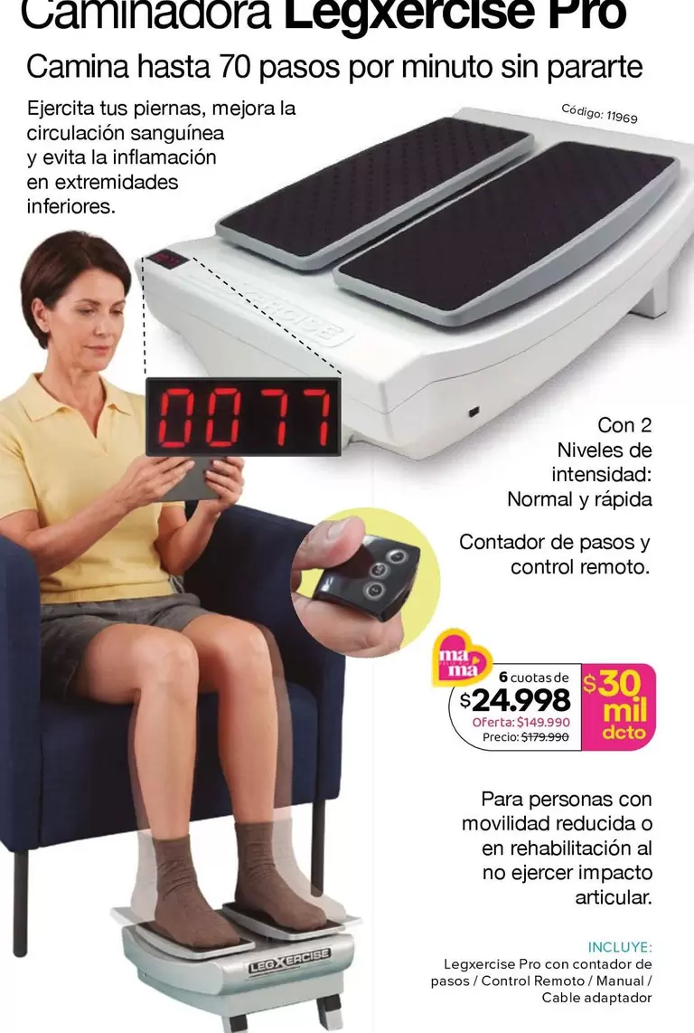 Control - Caminadora Legxerrcise Pro