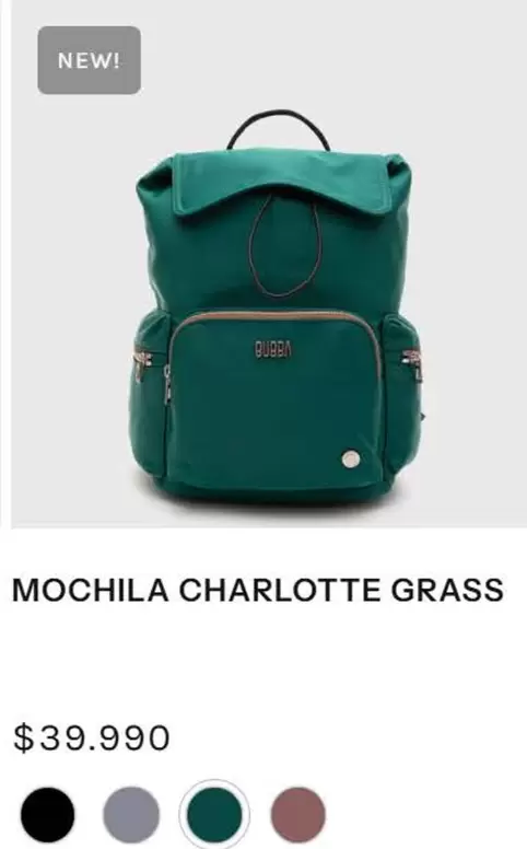 Mochila Charlotte Grass