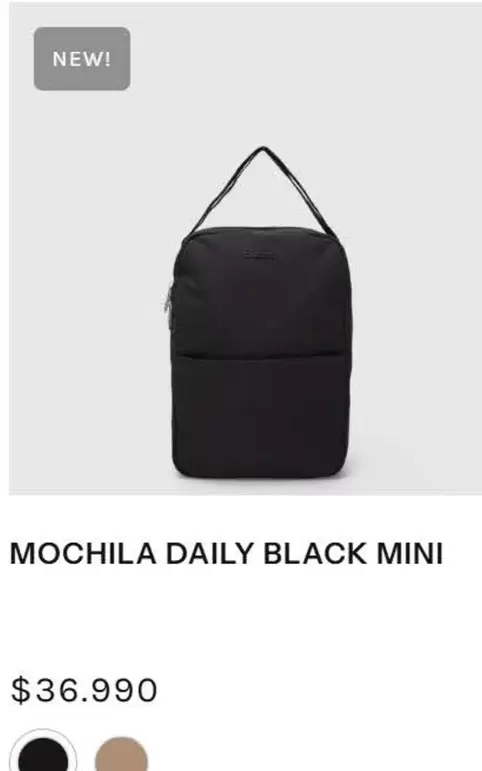 Daily - Mochila  Black Mini