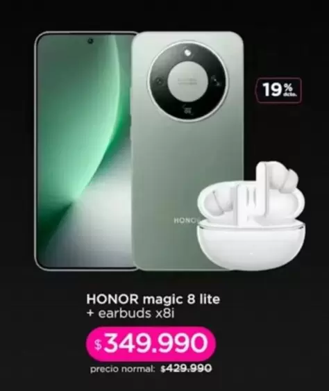 Magic 8 Lite + earbuds x8i