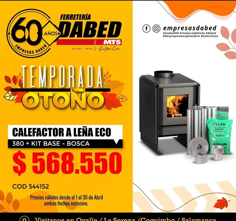 MTS - Calefactor A Leña Eco