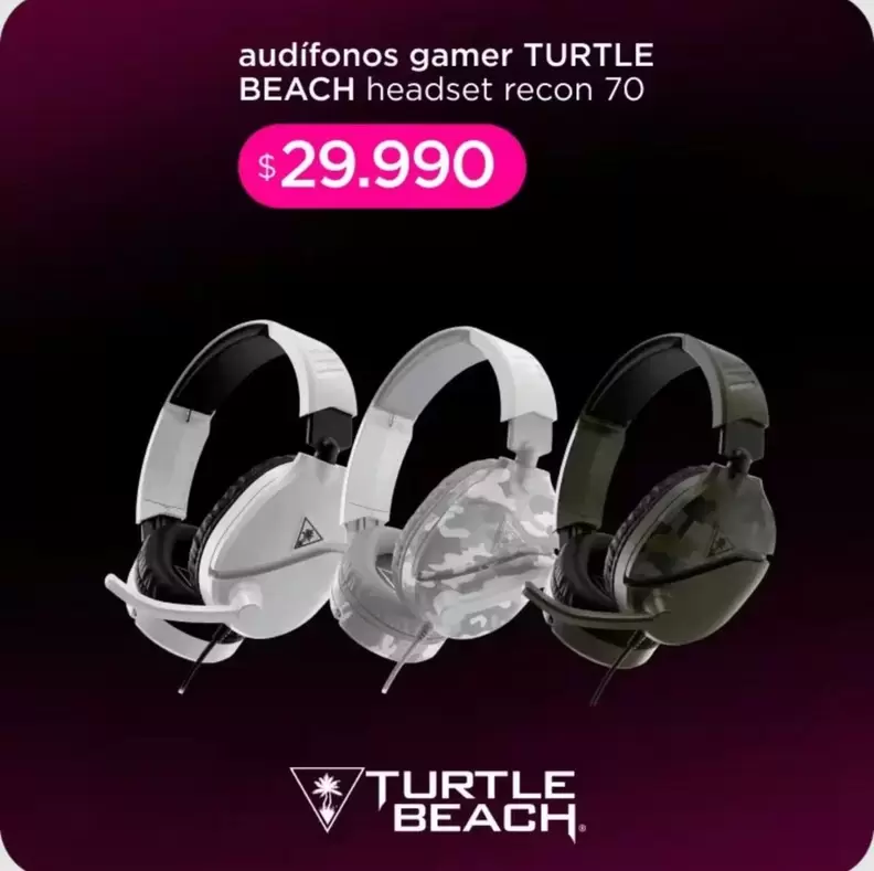 Audifonos Gamer Beach Recon 70